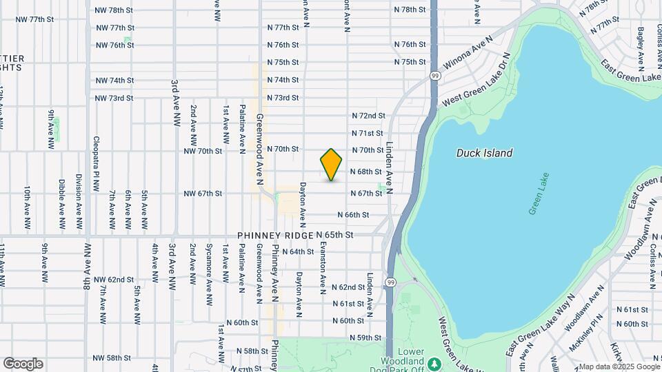 540 N 67th St Map and Location Details