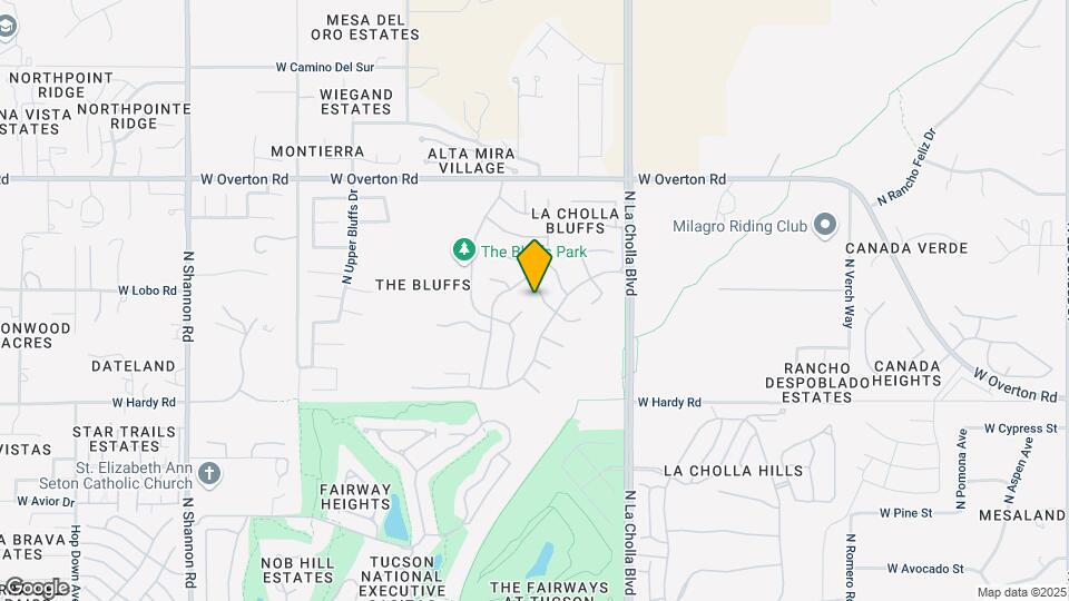 8989 N Arrington Dr Map and Location Details