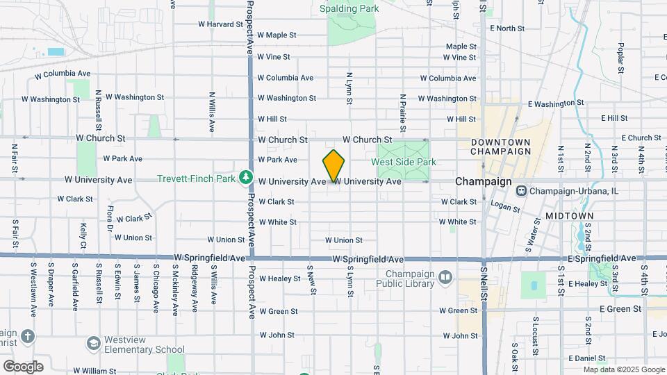 607 W University Mapa y Detalles de la Ubicación
