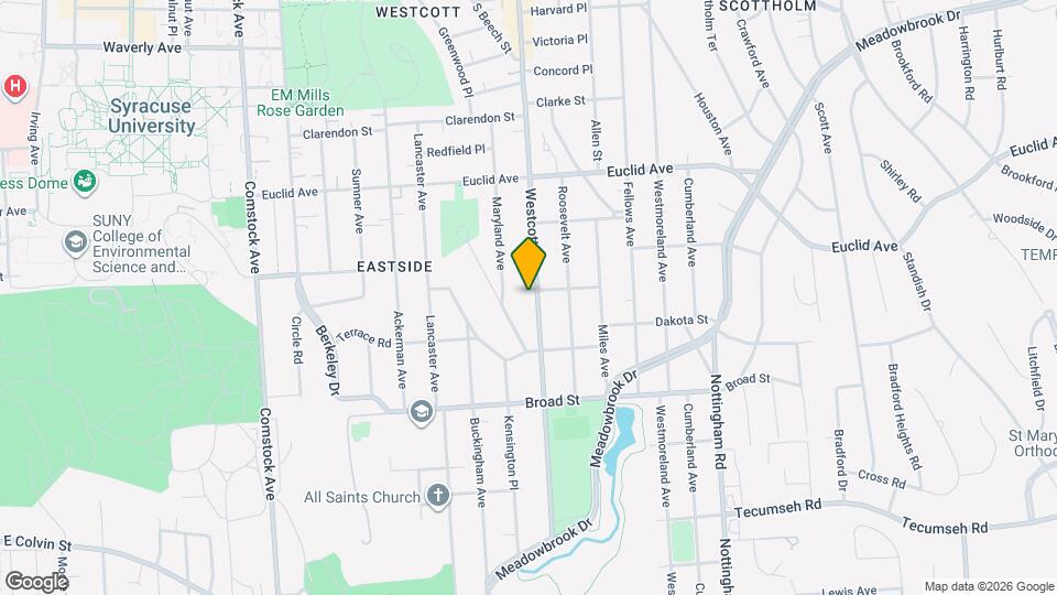 1004 Westcott St Map and Location Details