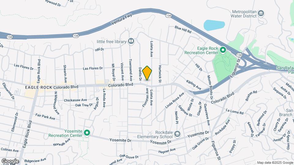 1515 Colorado Blvd Map and Location Details