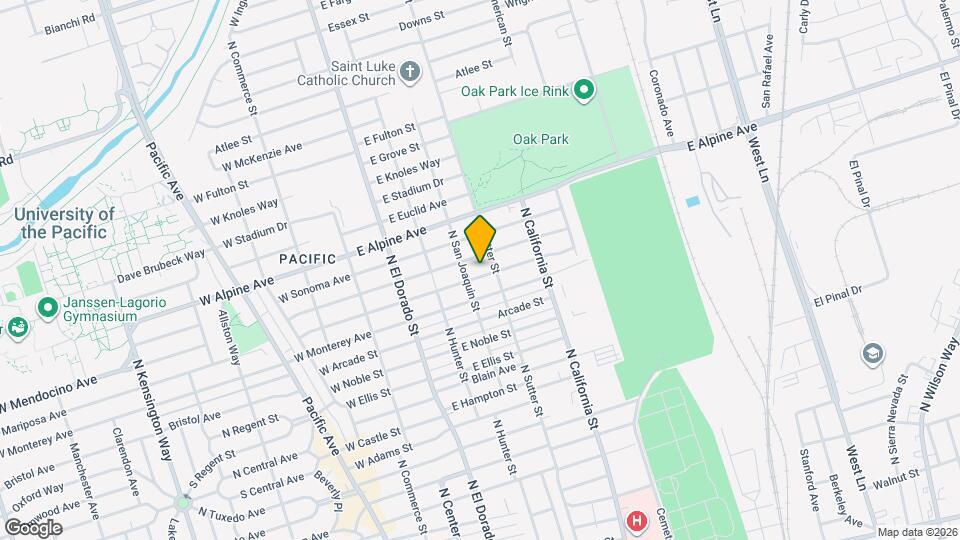 325 E Mariposa Ave Map and Location Details