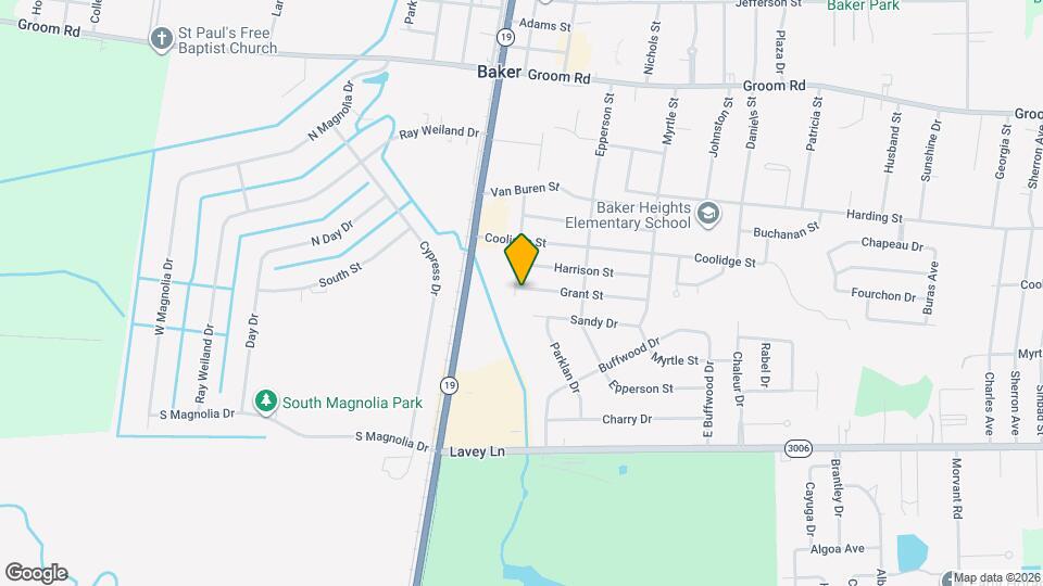 3304 Grant St Map and Location Details