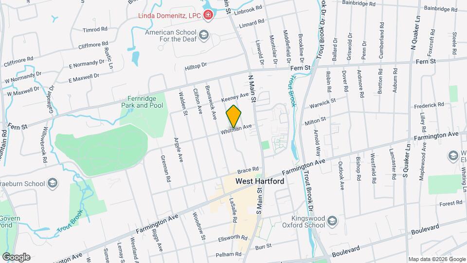 43 Whitman Ave, Unit 1 Mapa y Detalles de la Ubicación
