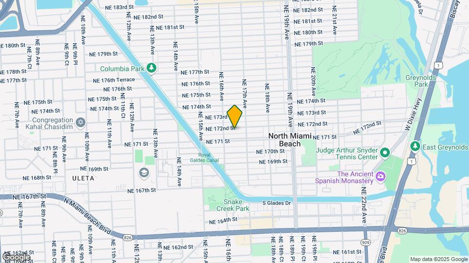 1648 NE 172nd St Map and Location Details