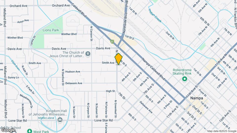 94 N Yale St Map and Location Details