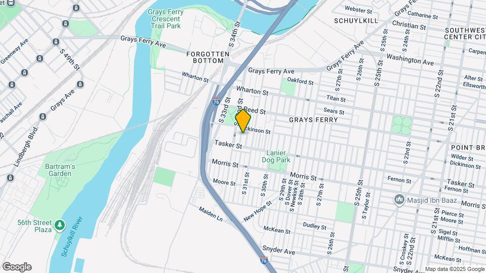 1525 S Patton St Map and Location Details