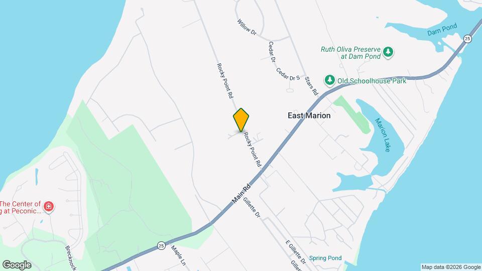 525 Rocky Point Rd Map and Location Details