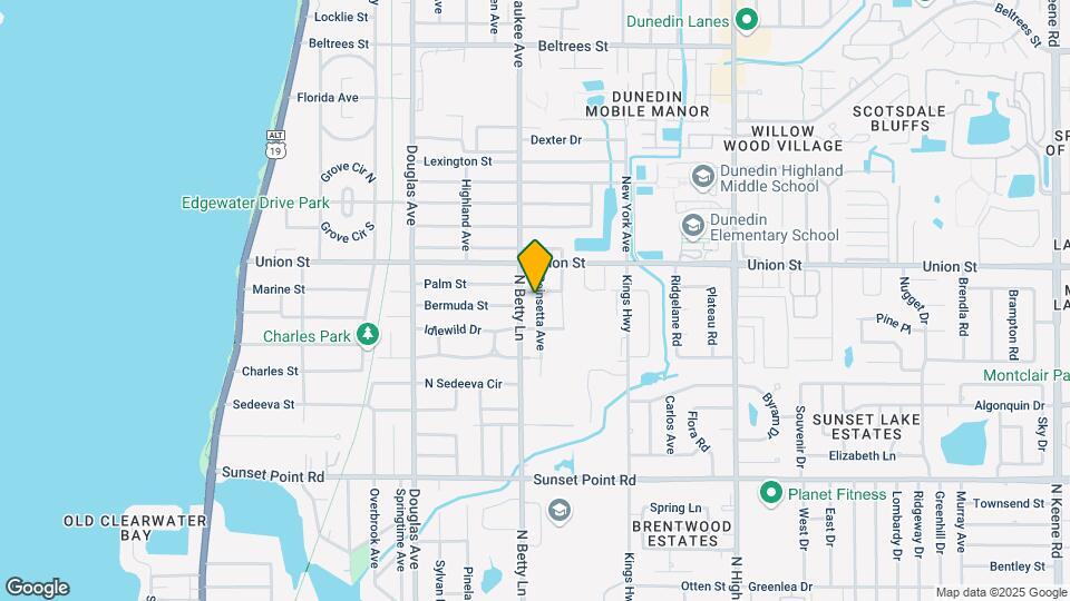 2058 Poinsetta Ave Map and Location Details