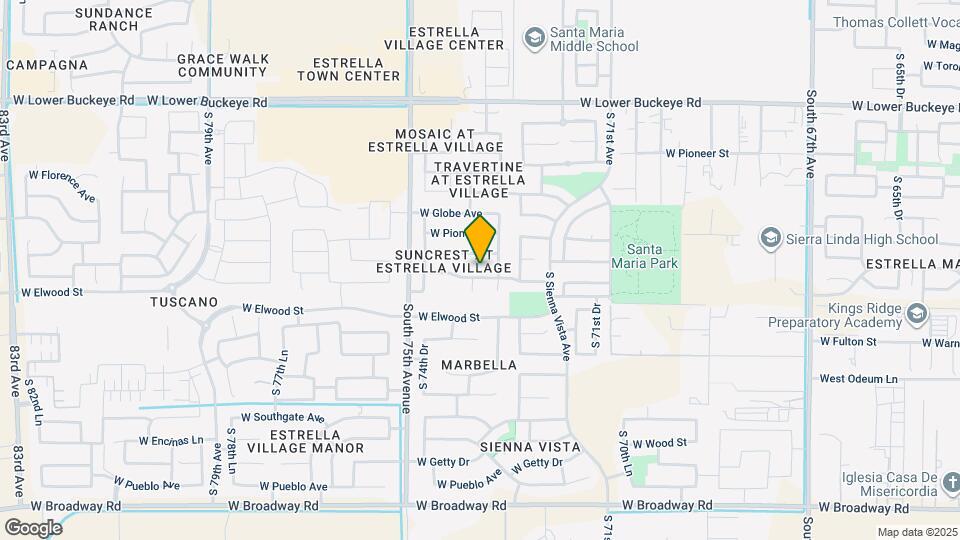 7324 W Forest Grove Ave Map and Location Details