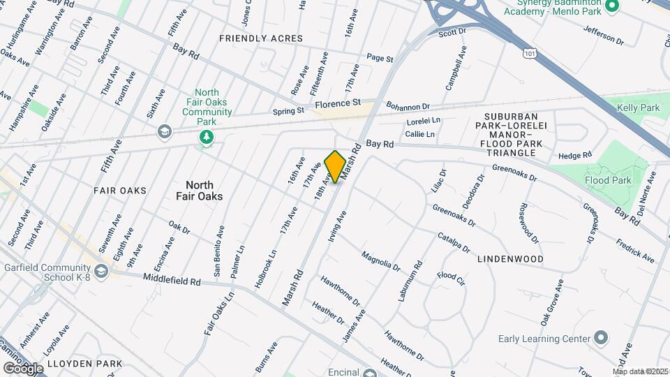 765 Marsh Rd Map and Location Details