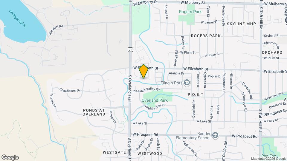 1042 Tierra Ln Map and Location Details