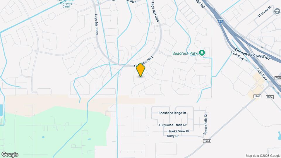 12805 Narrow Cove Dr Map and Location Details