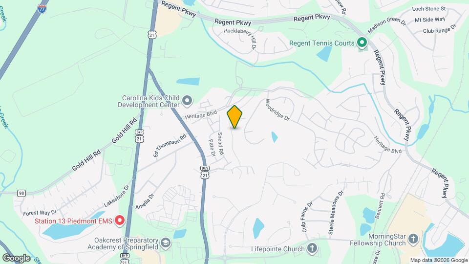 2617 Grantham Place Dr Map and Location Details