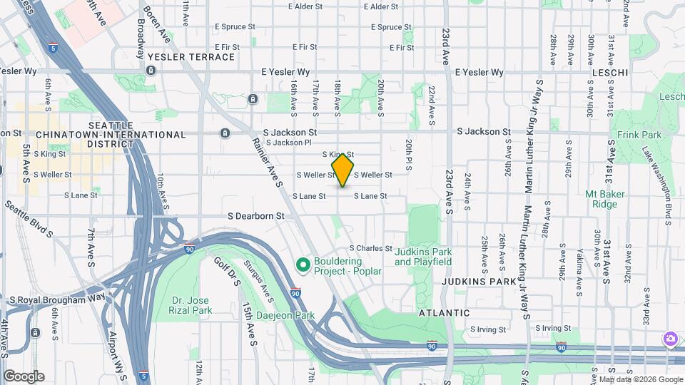 1802 S Lane St Mapa y Detalles de la Ubicación