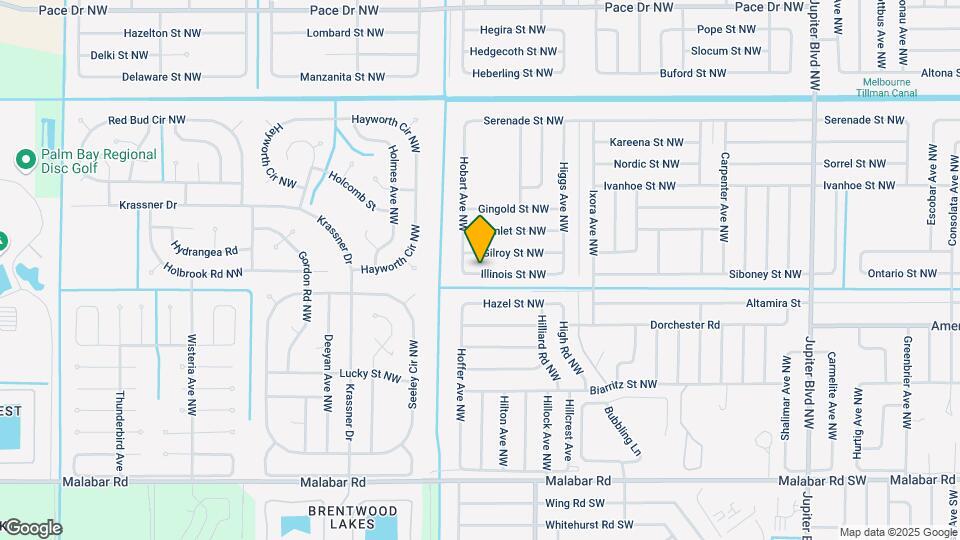 1383 Illinois St NW Map and Location Details
