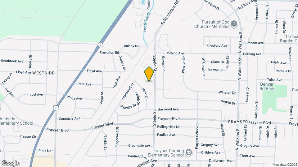 1425 Todds Creek Cove Map and Location Details