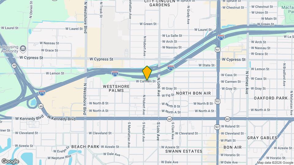 4250 W Carmen St Map and Location Details