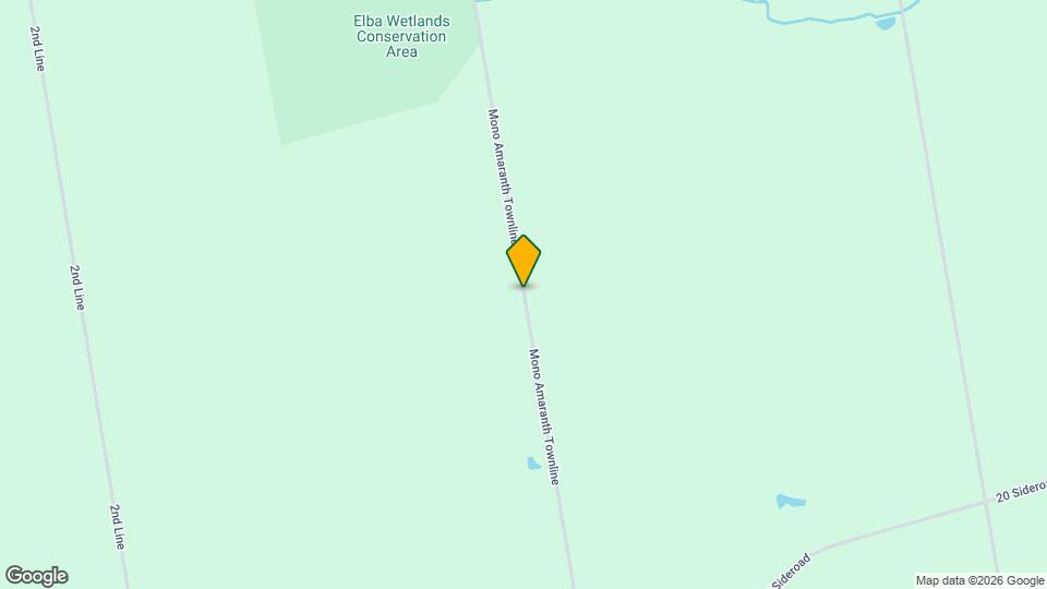 555118 Mono Amaranth Townline Map and Location Details