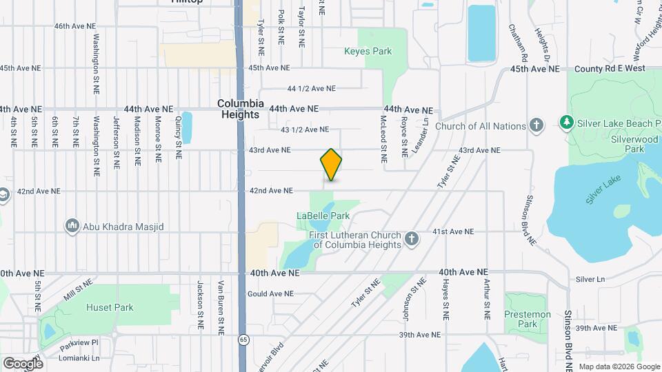 1213 42nd Ave NE Map and Location Details