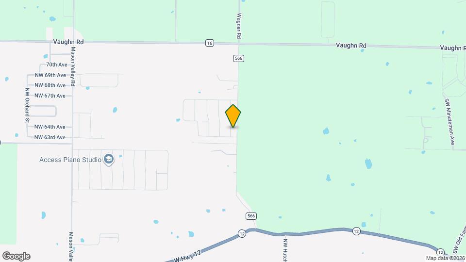 6306 NW Kathleen St Map and Location Details