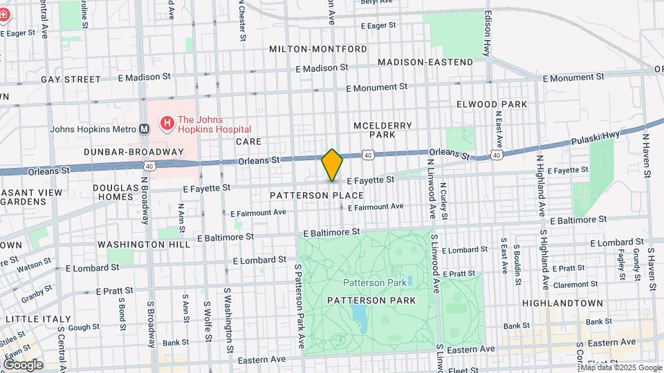 2429 E Fayette St Map and Location Details
