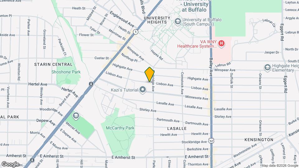 175 Lisbon Ave Map and Location Details