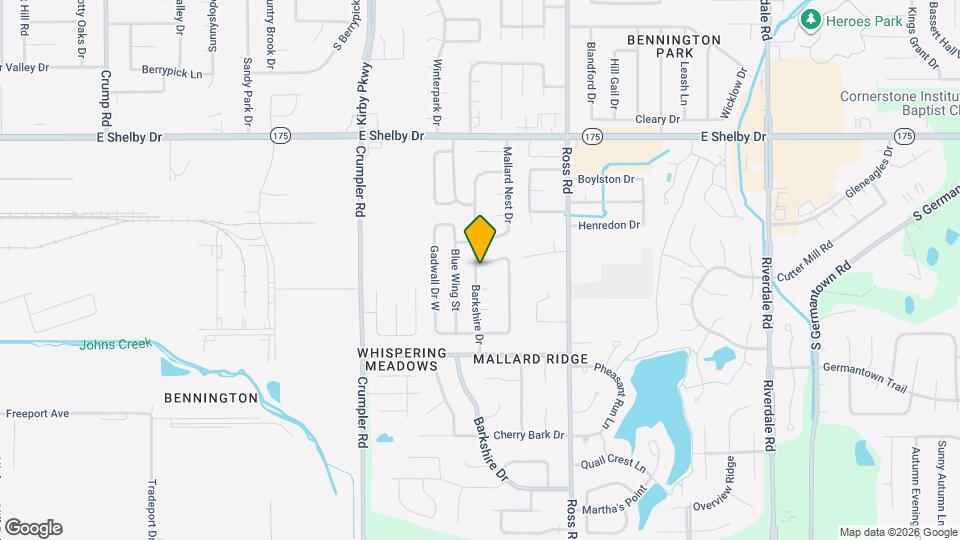 4864 Barkshire Dr Map and Location Details