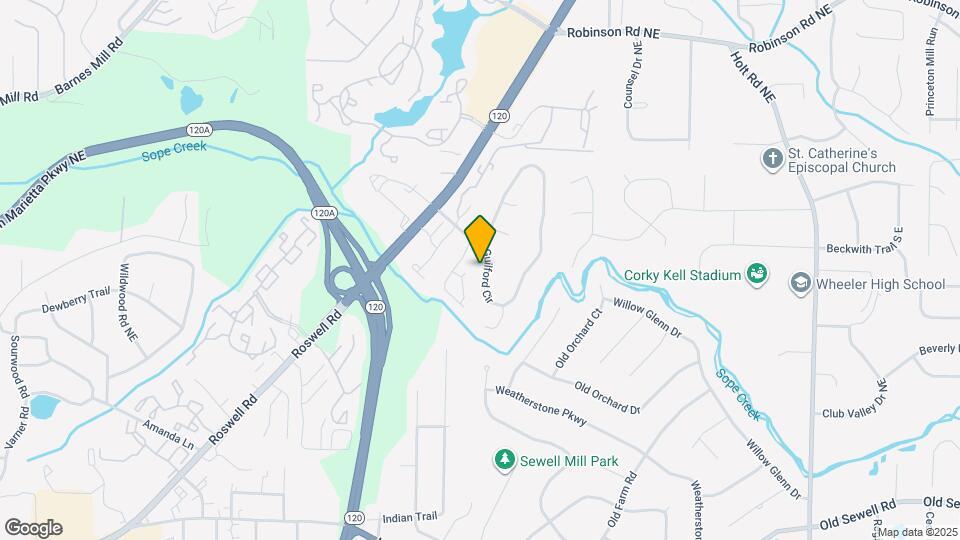 447 Guilford Cir Map and Location Details