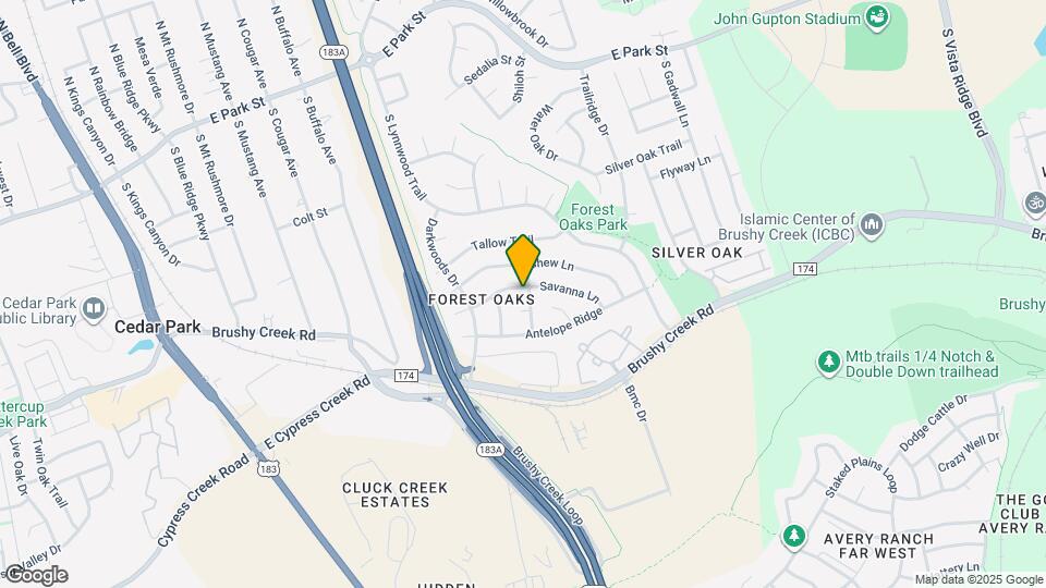 920 Savanna Ln Map and Location Details