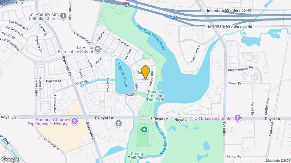 838 San Clemente Map and Location Details