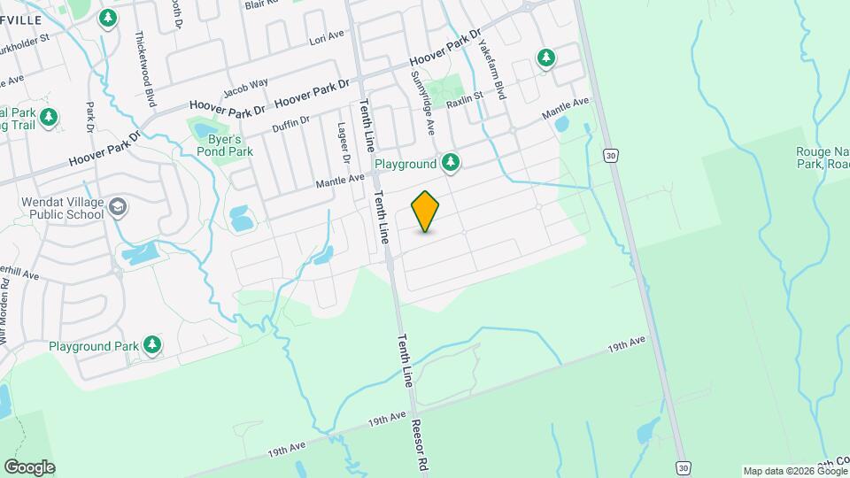 32 McKean Dr Map and Location Details