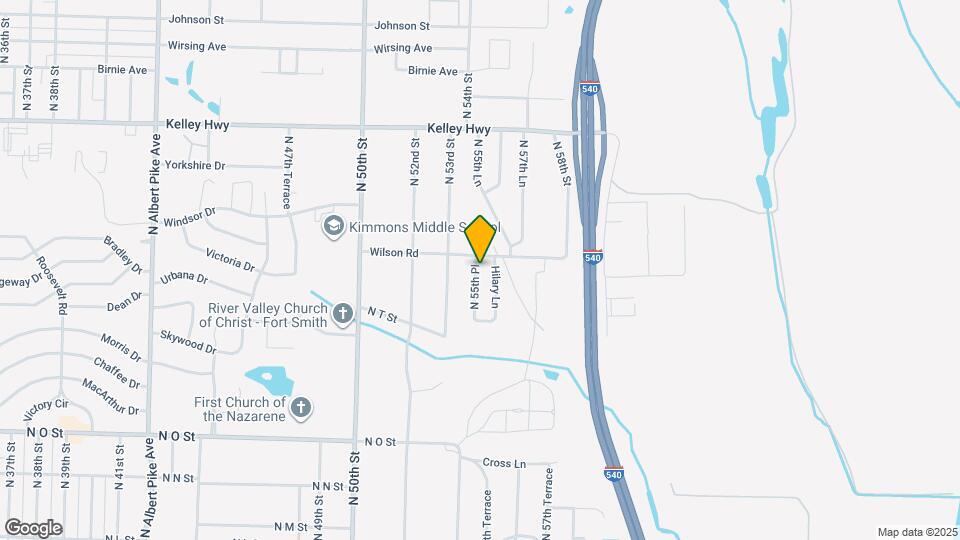 2014 N 55th Pl Map and Location Details