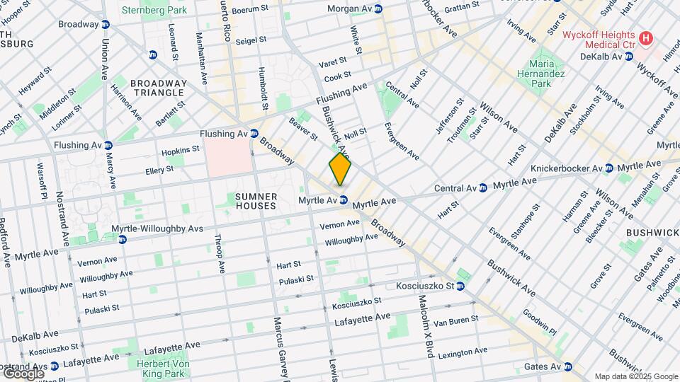 923 Broadway Map and Location Details
