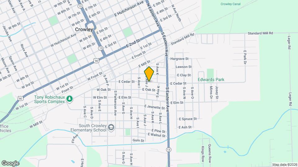 510 E Cedar St Mapa y Detalles de la Ubicación