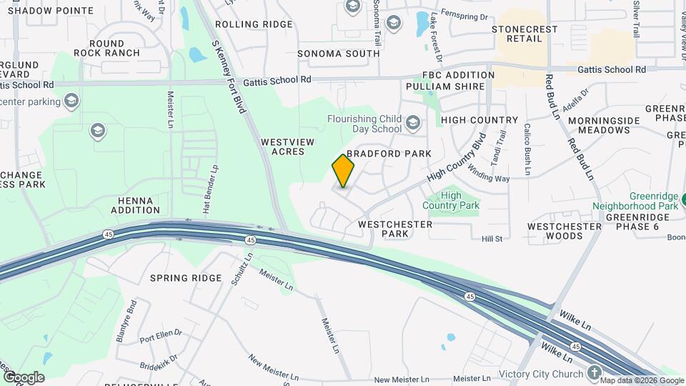 3000 John Wilson Ln Map and Location Details