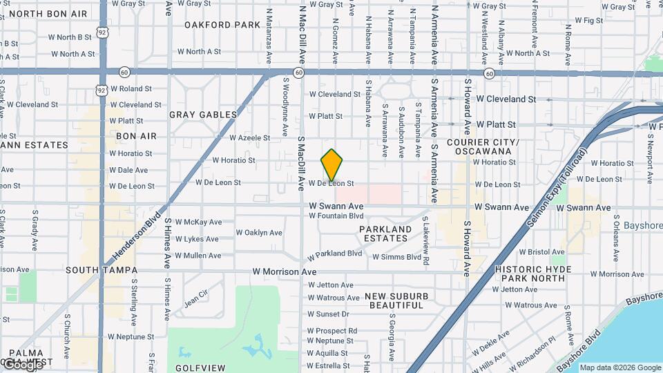 3002 W De Leon St Map and Location Details