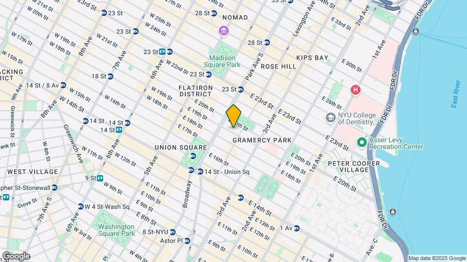 National Arts Club Studio Building Map and Location Details