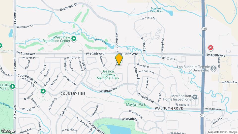 10355 W 107th Ct Mapa y Detalles de la Ubicación