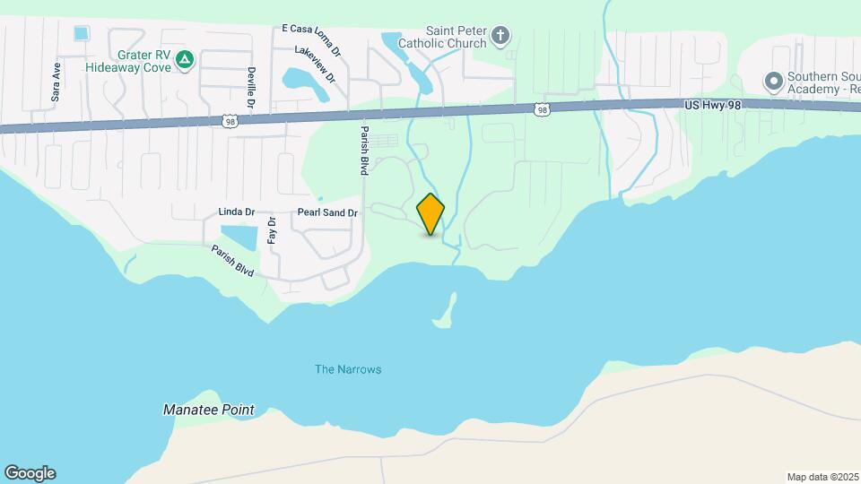 742 Saltair Ln Map and Location Details