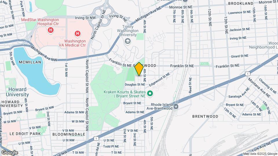 315 Evarts St NE Map and Location Details