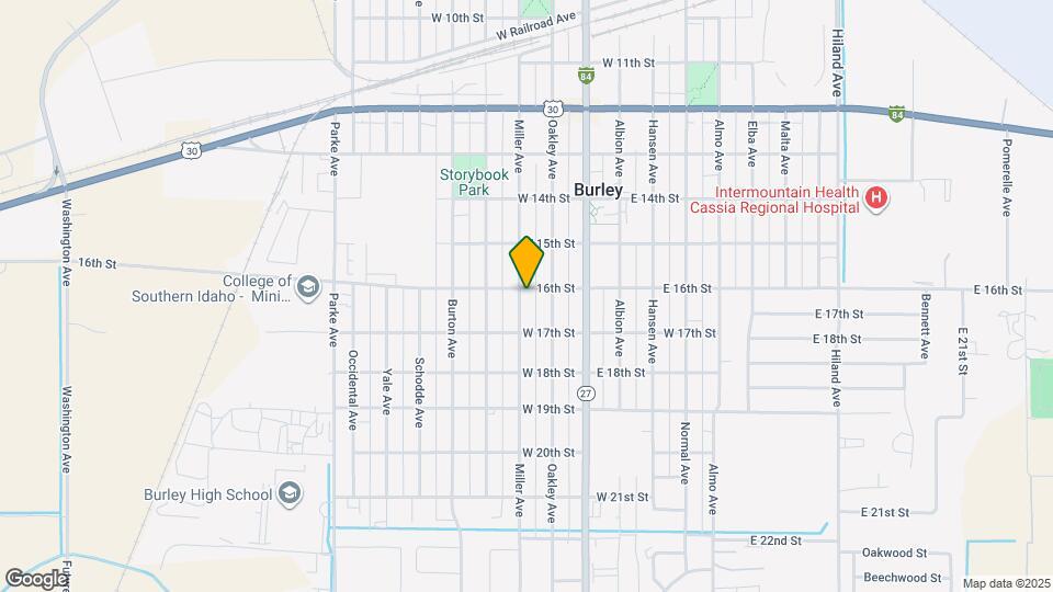 1601 Miller Ave, Unit 1601 Map and Location Details