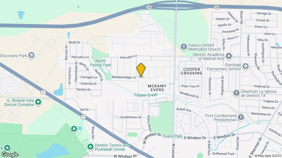 3417 Doris Dr Mapa y Detalles de la Ubicación