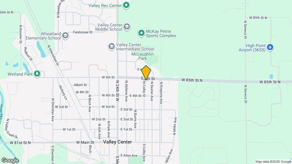 556 N Colby Ave Map and Location Details
