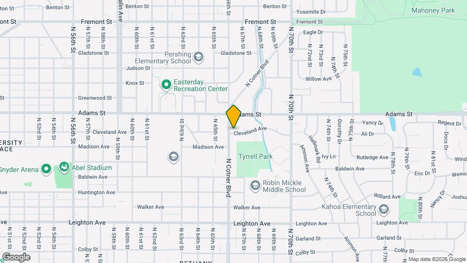 2850 N Cotner Blvd, Unit 1 Map and Location Details