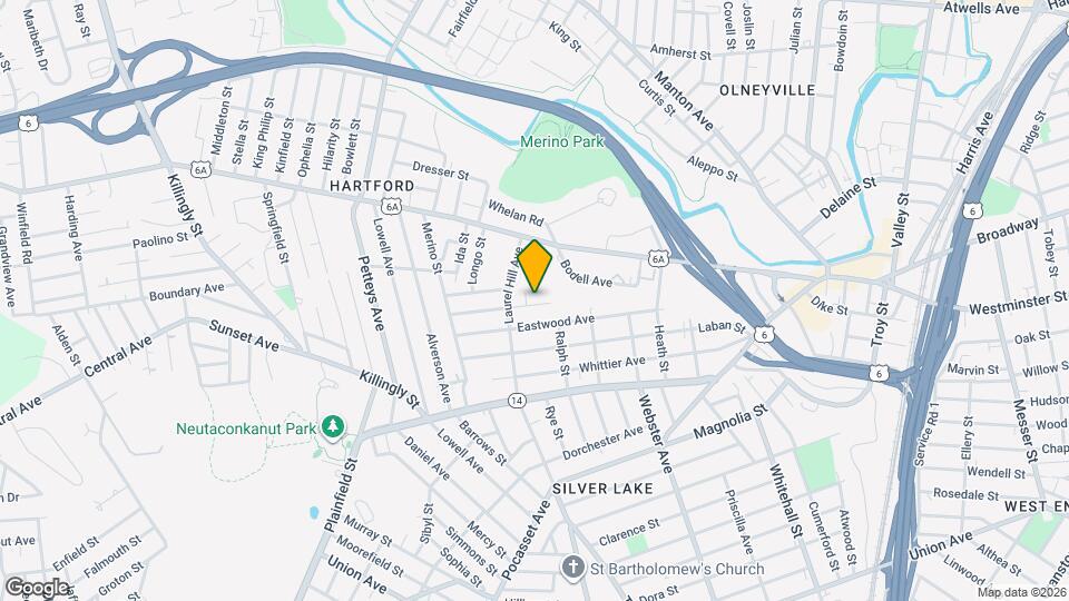 133 Cleveland St Mapa y Detalles de la Ubicación