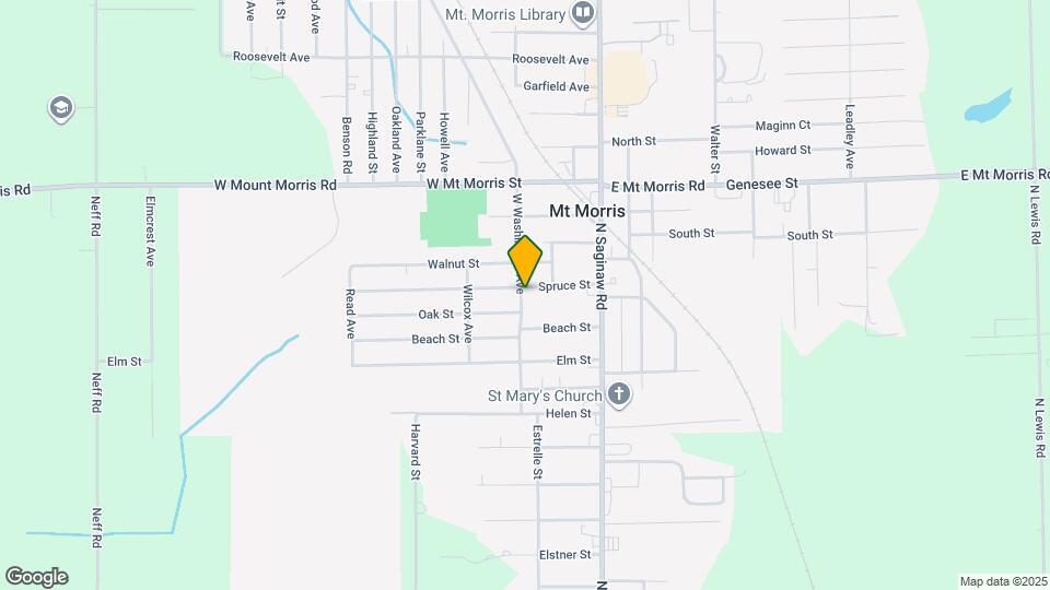 604 Spruce St Map and Location Details