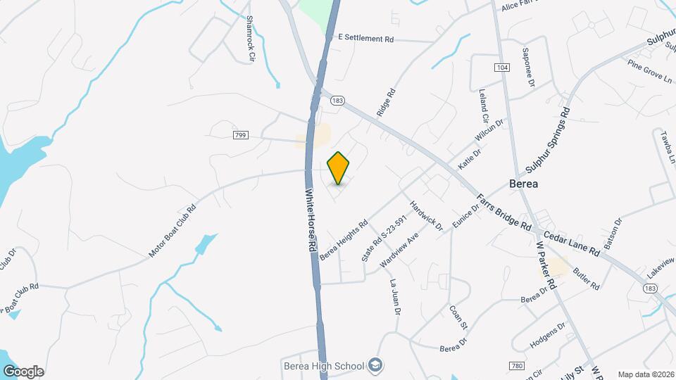 511 Harebell Wy Map and Location Details