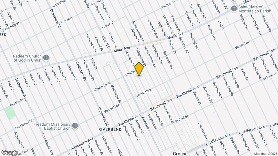 1354 Maryland St, Unit lower Mapa y Detalles de la Ubicación