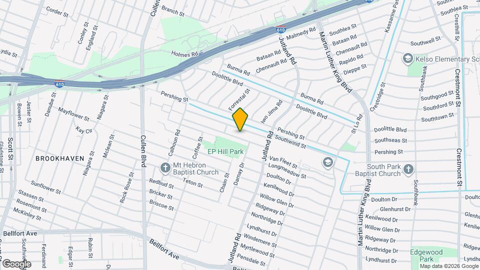 5029 Van Fleet St Map and Location Details